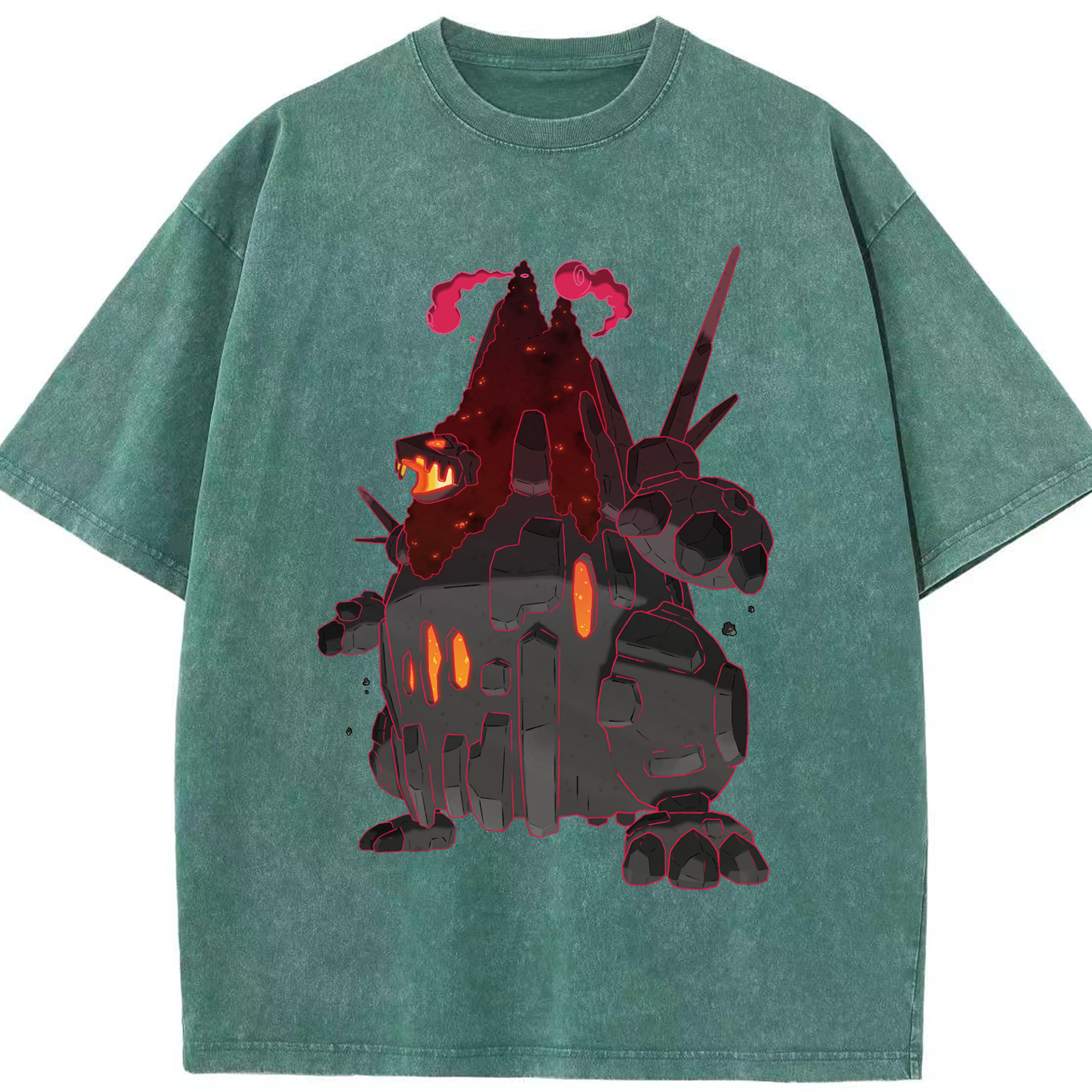 （画像用） ポケットモンスター Pokémon 綿100% ヴィンテージ風 半袖Tシャツ（フロントプリント）
